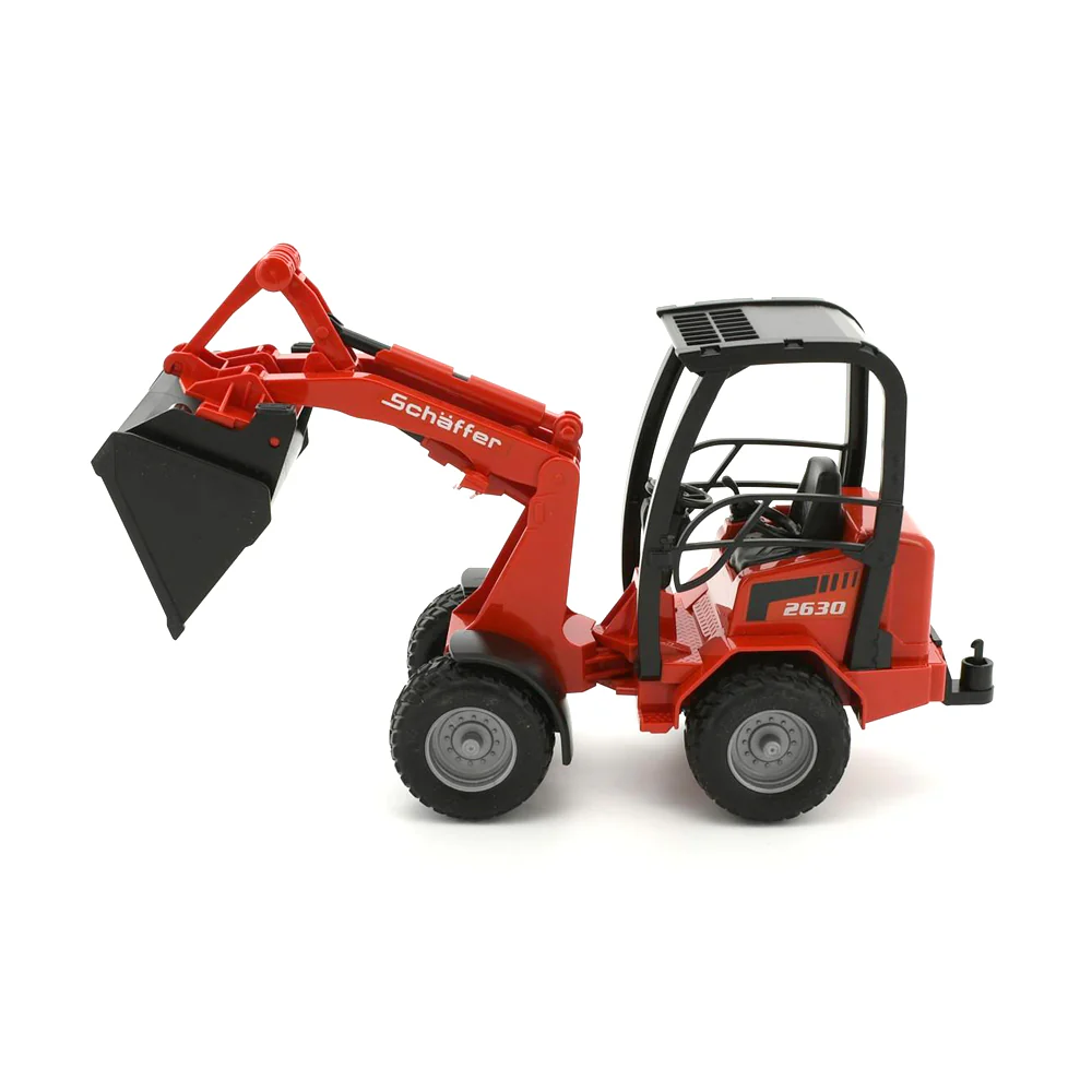 Bruder Licensed 1:16 Scale Shaffer Wheeled Compact Loader Model Red - Image 2