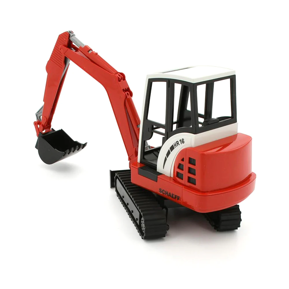 Bruder Licensed 1:16 Scale Terex Schaeff HR16 Mini Excavator Model Red - Image 2