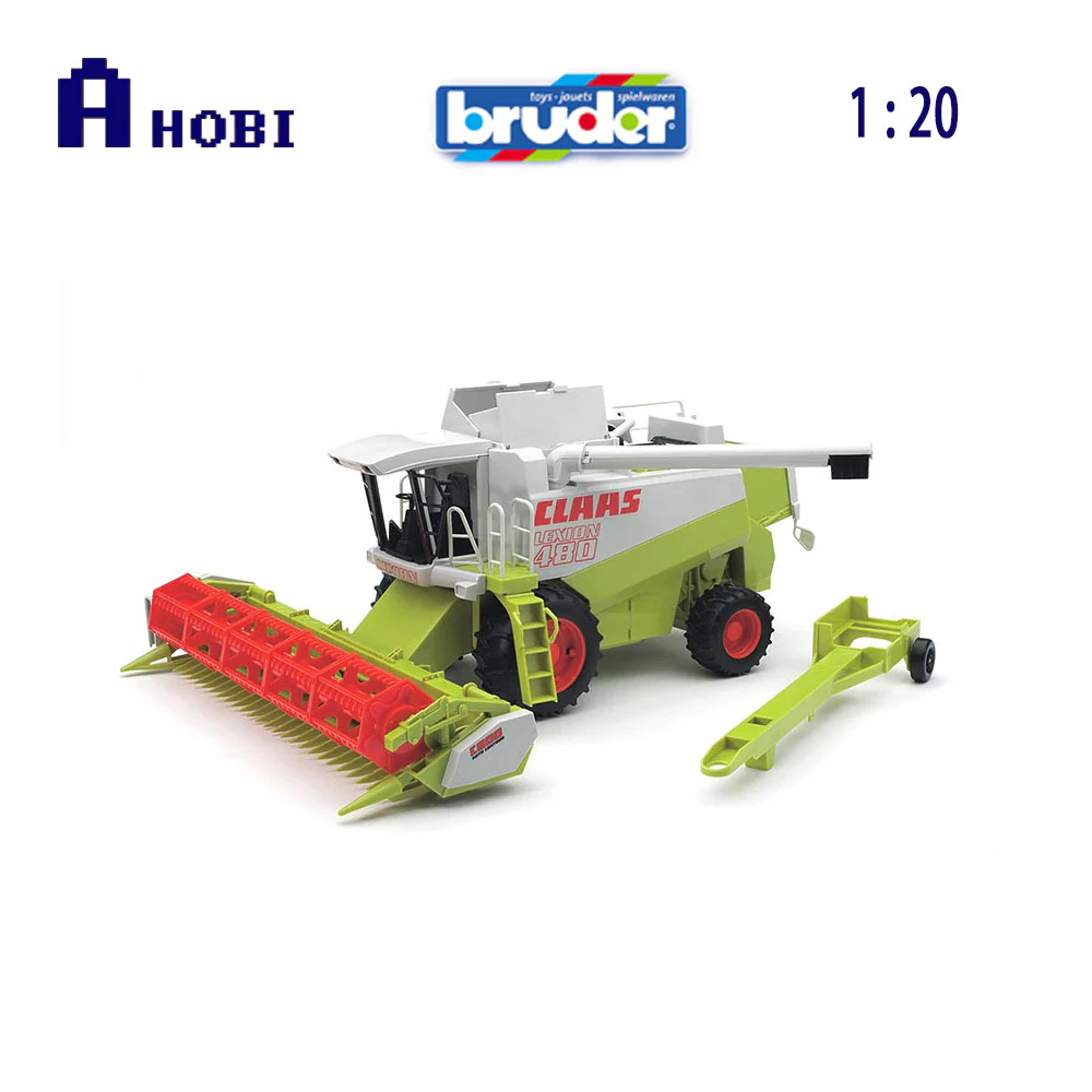 Bruder Licensed 1:20 Scale Claas Lexion 480 Combine Harvester (Green) - Image 3