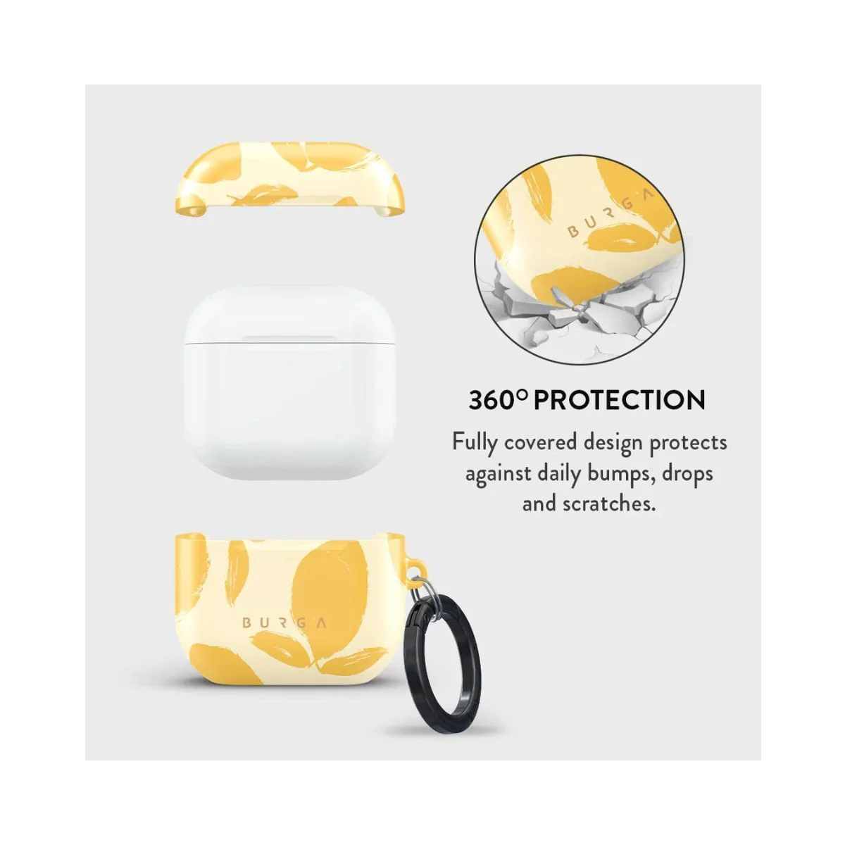 Burga Airpods Gen 4 Lemon Tart - Image 3