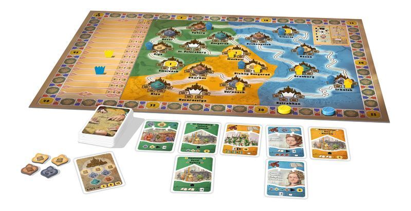 Capstone Games Catherine: The Cities of the Tsarina Board Game - Image 4