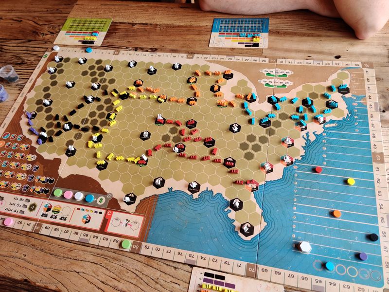 Capstone Games Ride the Rails: France & Germany Board Game - Image 3