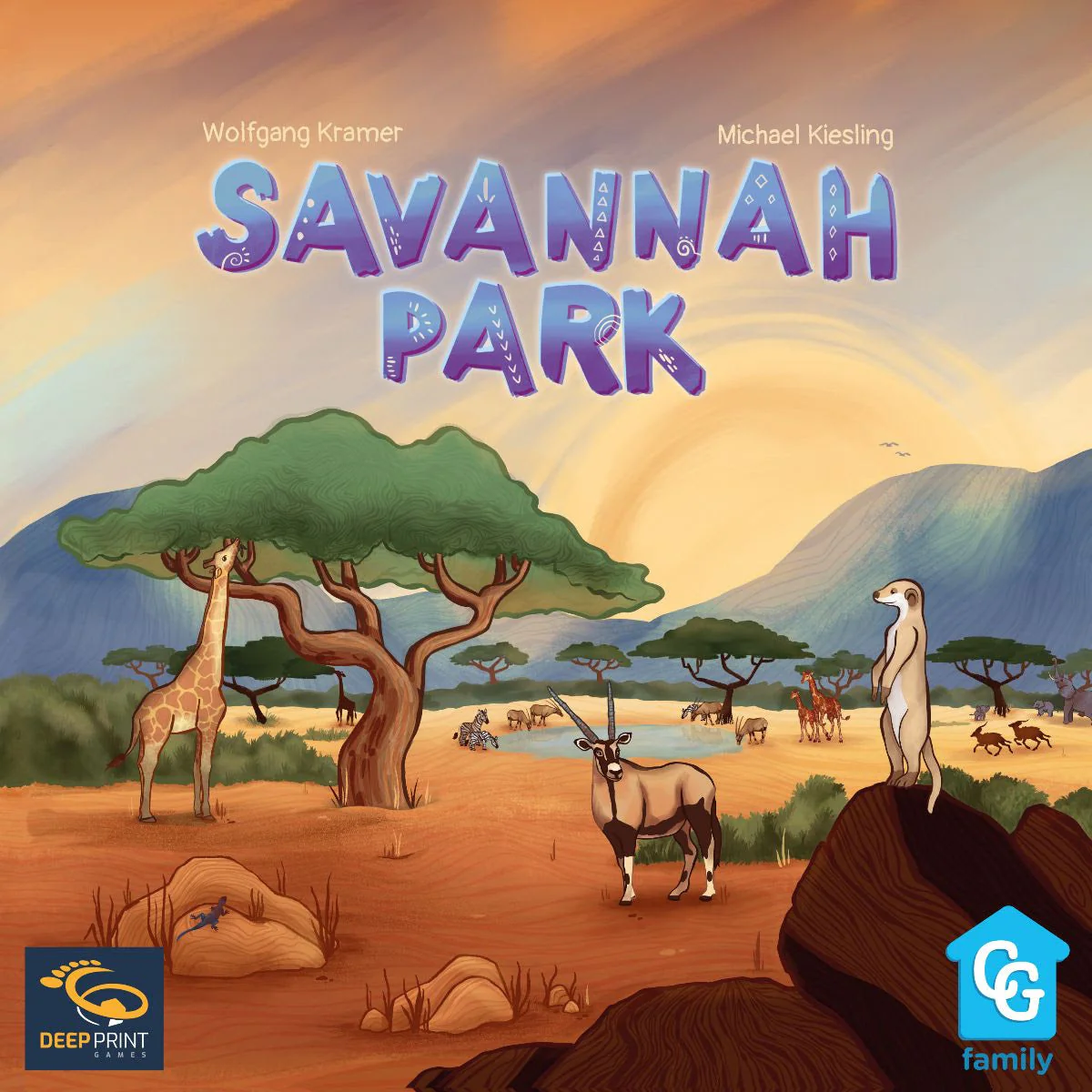 Capstone Games Savannah Park Board Game - Image 2