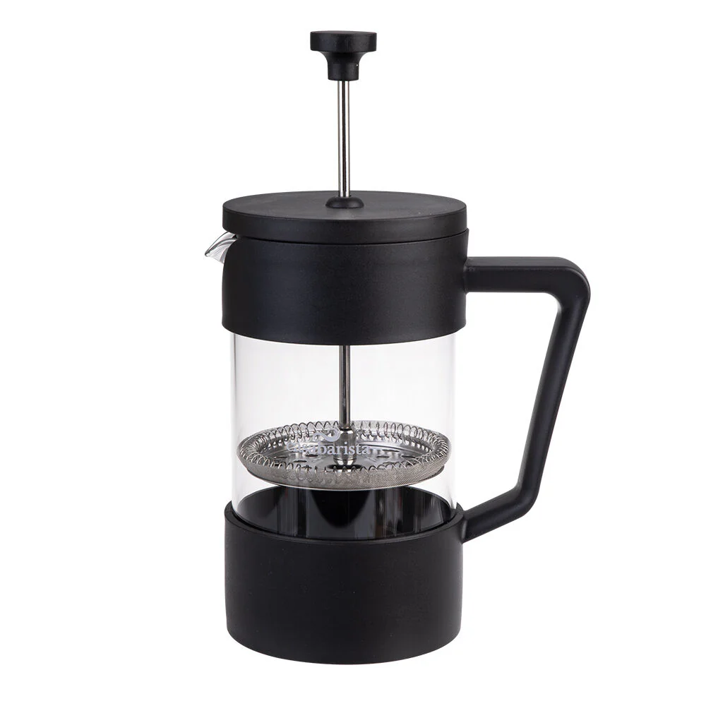 Casabarista Oslo Accent Stainless Steel Coffee Plunger 5 Cup 600ml Black - Image 4