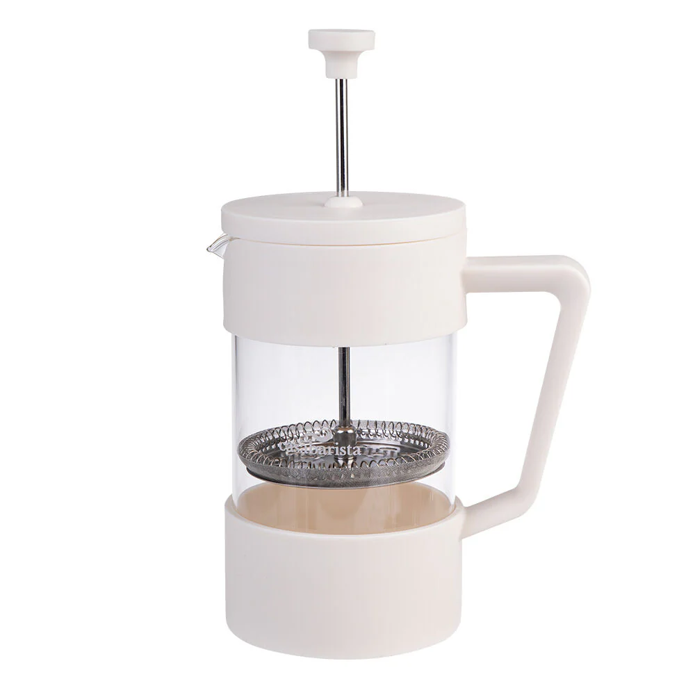 Casabarista Oslo Accent Stainless Steel Coffee Plunger 5 Cup 600ml Cream - Image 4