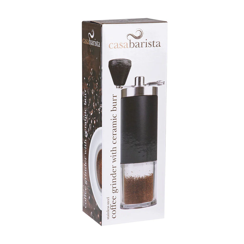 Casabarista Stainless Steel Hand/Manual Coffee Bean Grinder with Ceramic Burr - Image 3