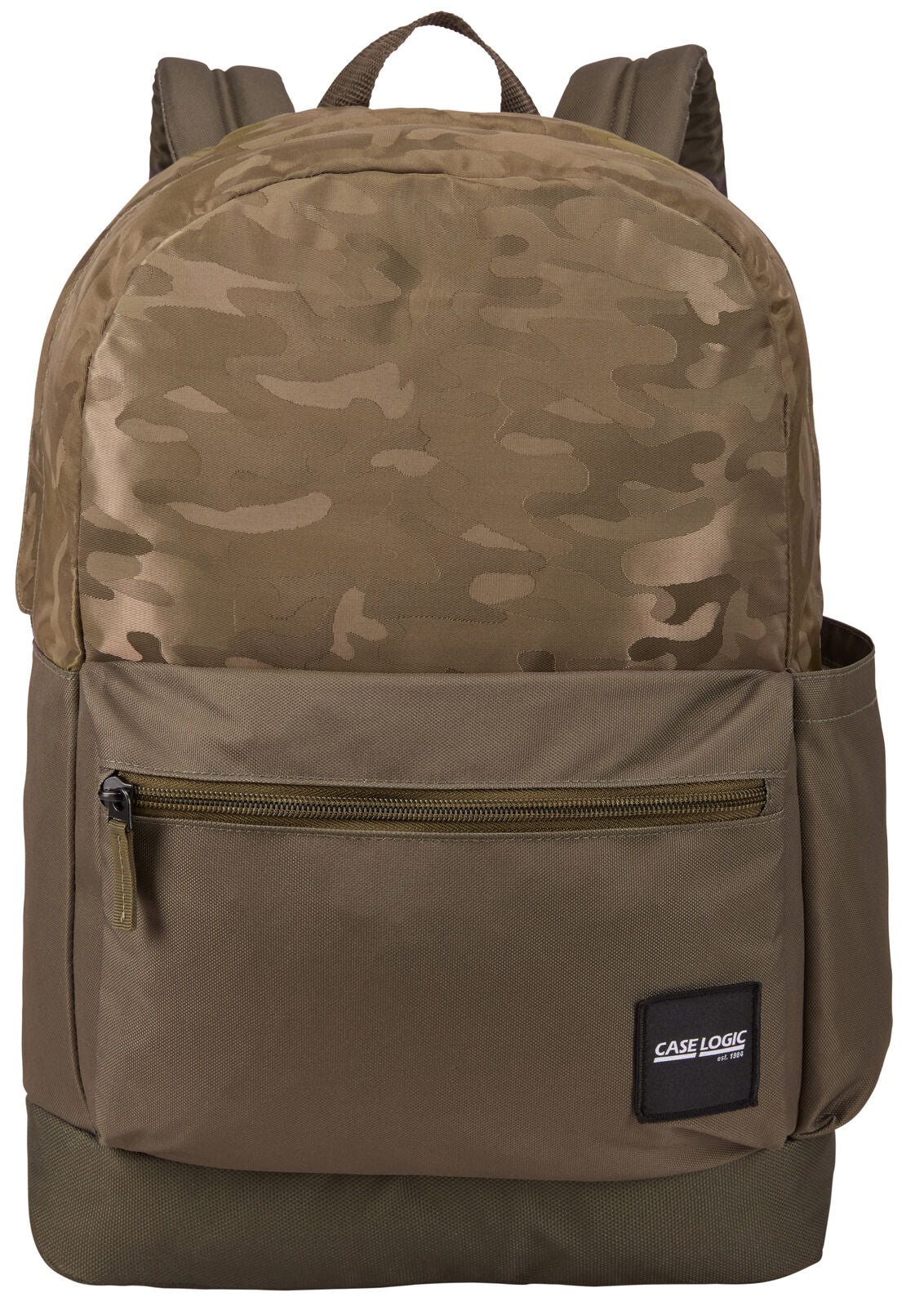 Case Logic Founder 26L Backpack Bag with Free Pencil Case in Olive/Camo - Image 3