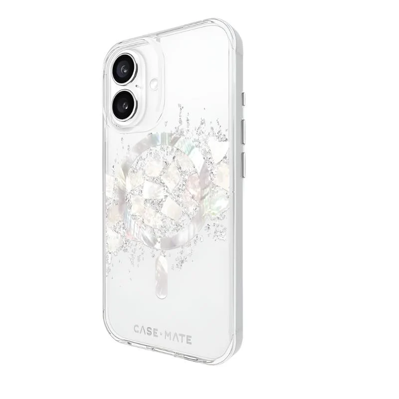 Case-Mate Karat Case for iPhone 16 - Touch Of Pearl