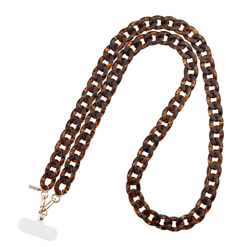 Case-Mate Phone Crossbody Chain - Universal - Tortoiseshell - - Image 2