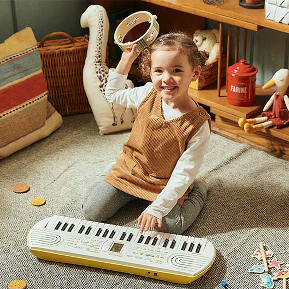 Casio SA-80 Casiotone 44 Key Mini Keyboard - White - Image 3