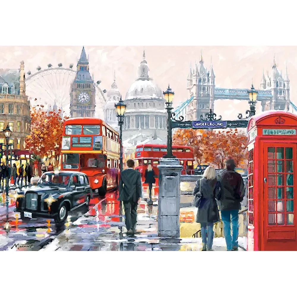 Castorland 1000-Pieces London Collage Puzzle - Image 2