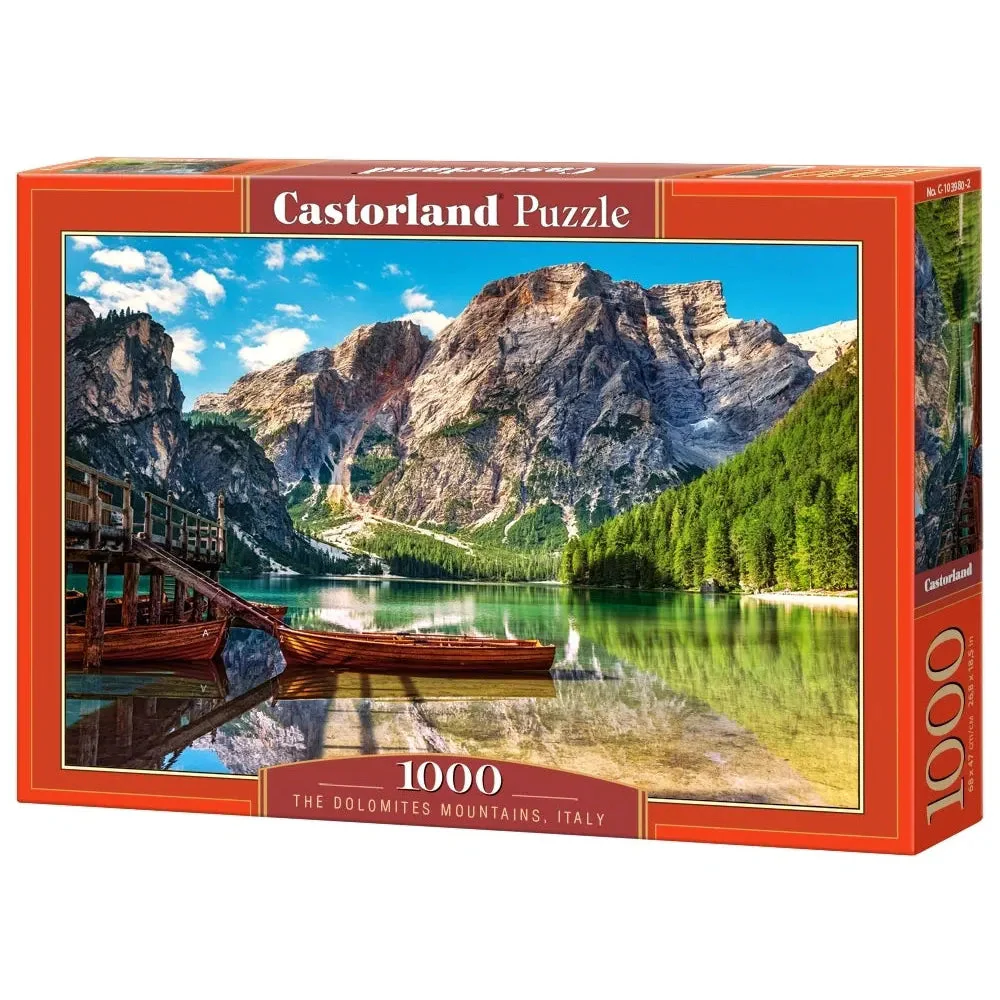 Castorland 1000-Pieces The Dolomites Mountains Italy Puzzle