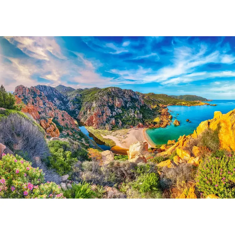 Castorland 1500-Pieces Costa Paradiso Sardinia Italy Puzzle - Image 2