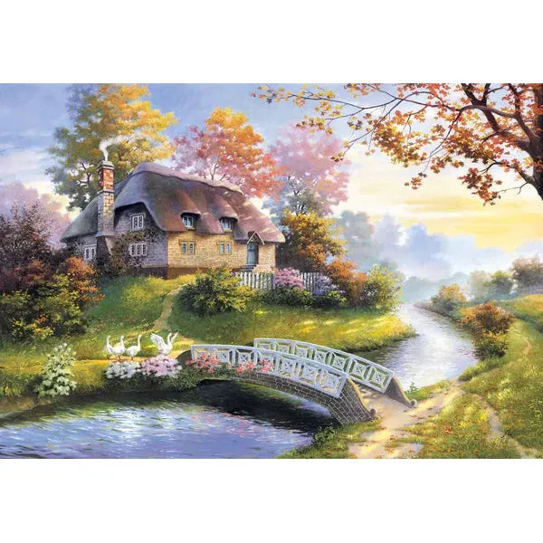 Castorland 1500-Pieces Cottage Puzzle - Image 2