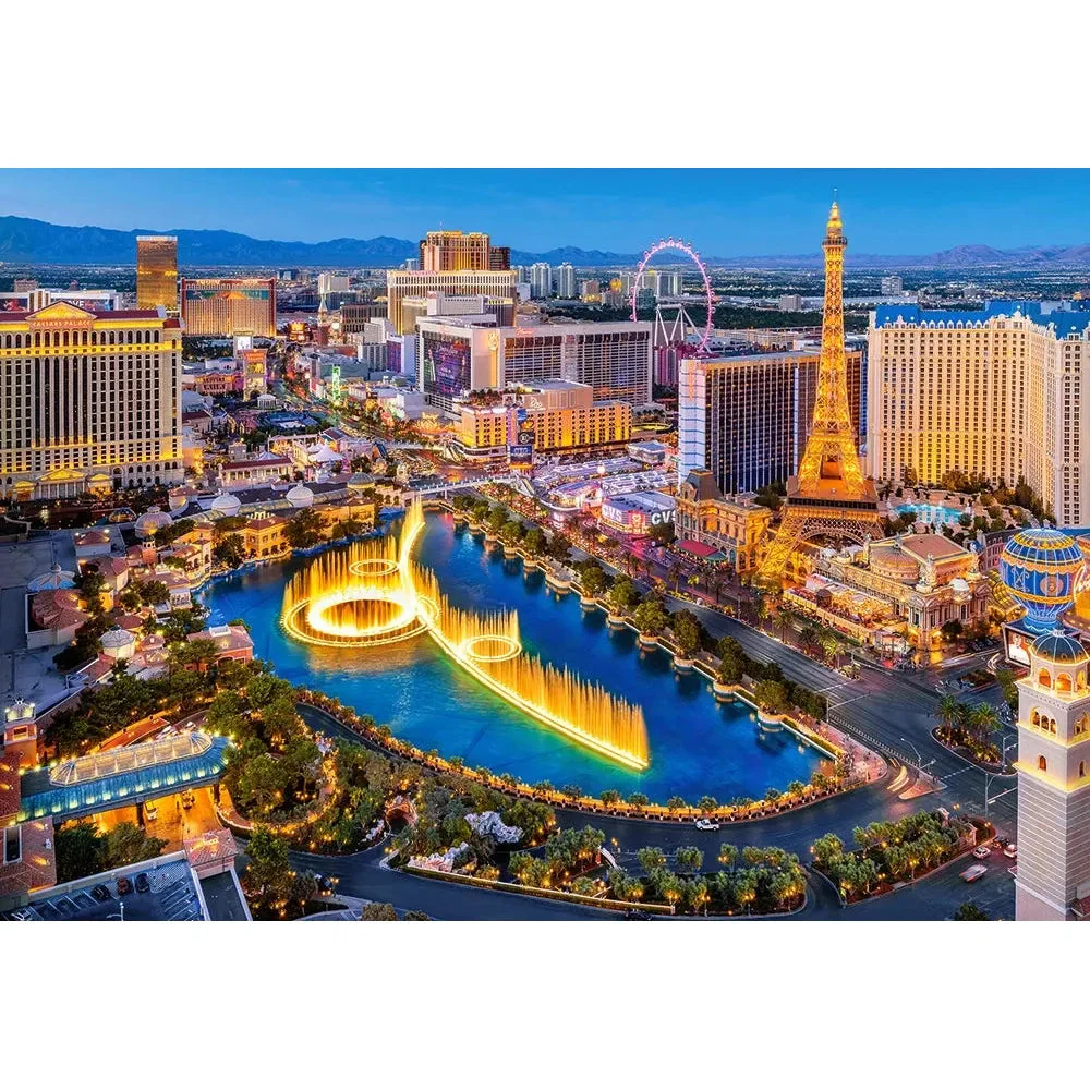 Castorland 1500-Pieces Fabulous Las Vegas Puzzle - Image 2