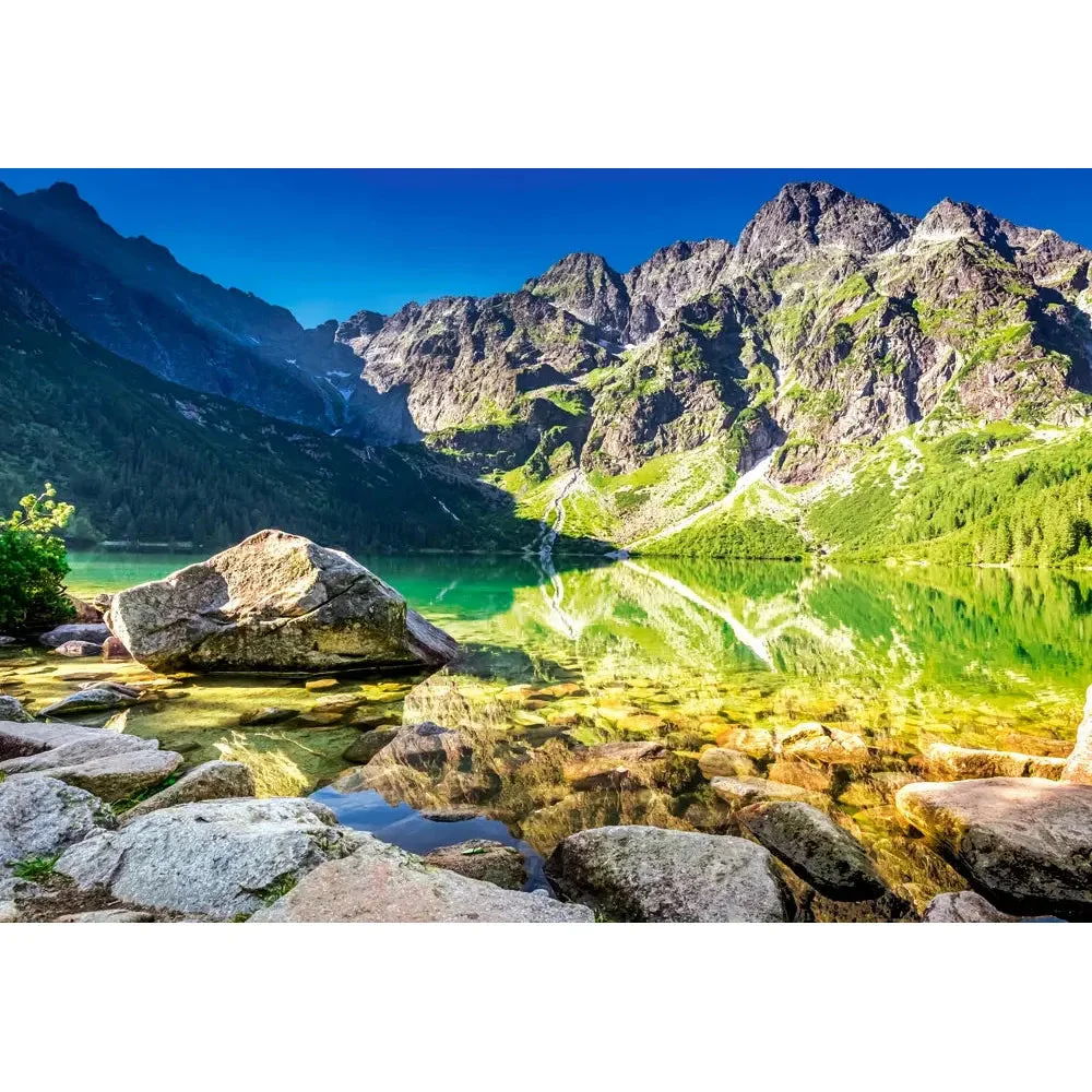 Castorland 1500-Pieces Sunrise At Morskie Oko Tatras Poland Puzzle - Image 2