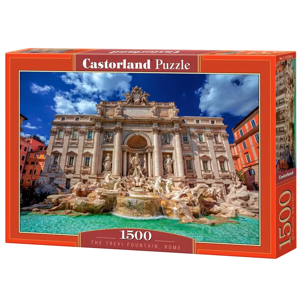 Castorland 1500-Pieces The Trevi Fountain Puzzle