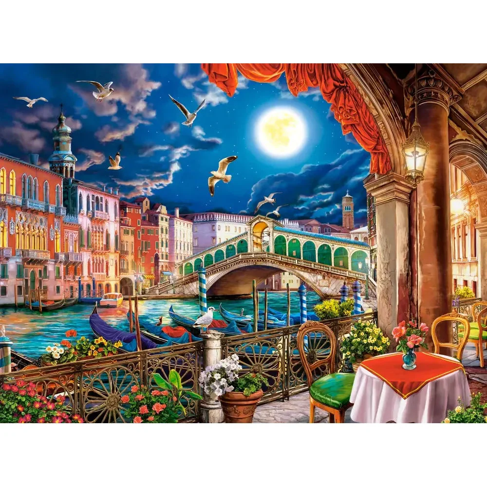 Castorland 2000-Pieces Romantic Night In Venice Puzzle - Image 2