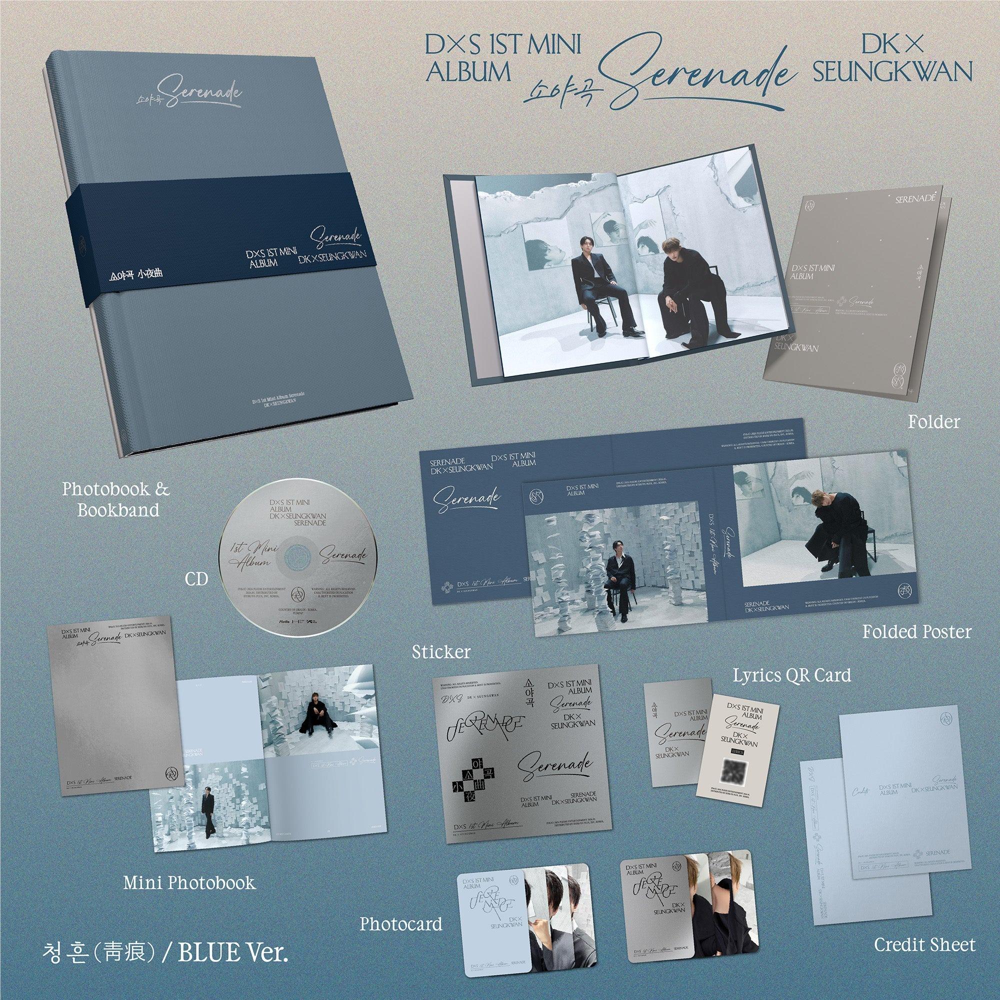 DxS 1st Mini Album 'Serenade' (BLUE Ver.) (Import) - Image 2