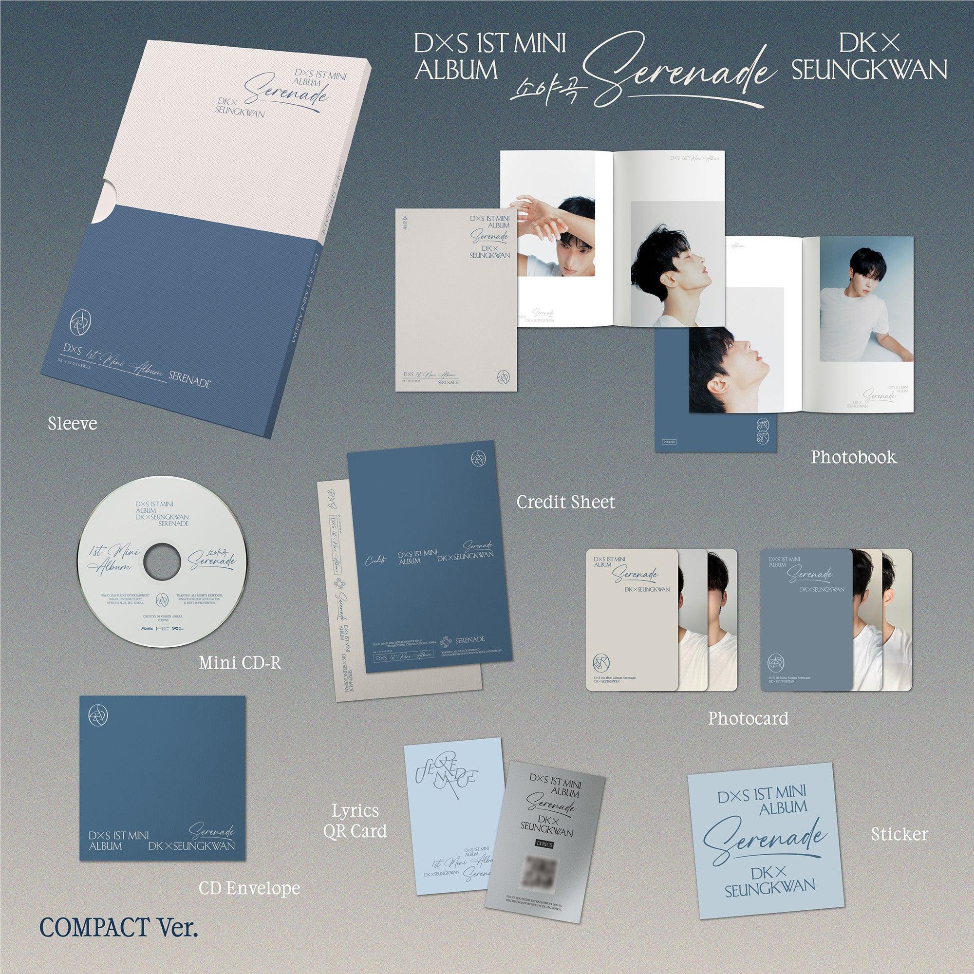 DxS 1st Mini Album 'Serenade' (COMPACT Ver.) (Import) - Image 2