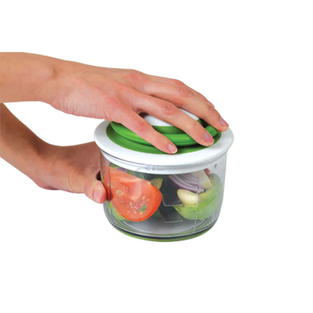 Chef'n VeggiChop 900ml Manual Food Processor (Green) - Image 8