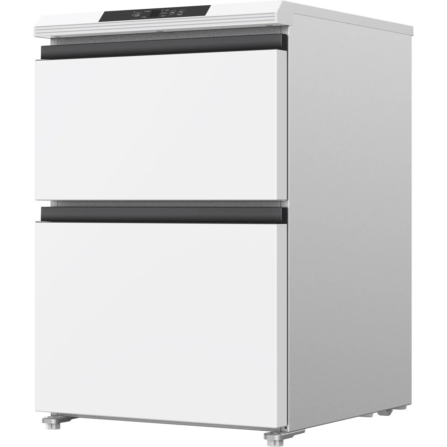 CHiQ CSH145NW 145L Frost Free Hybrid Fridge/Freezer (White) - Image 2