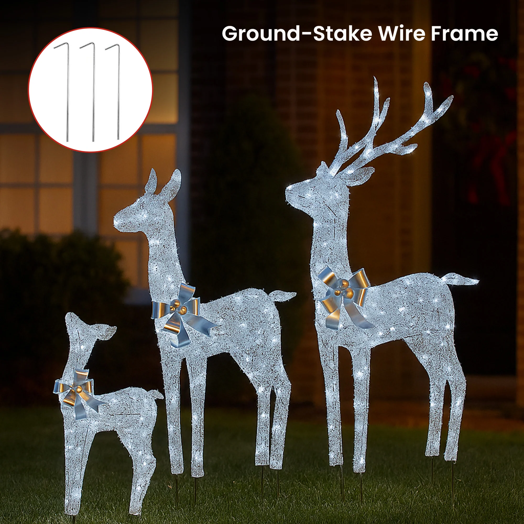 Christabelle Christmas Reindeer Display Set 3 - Image 5