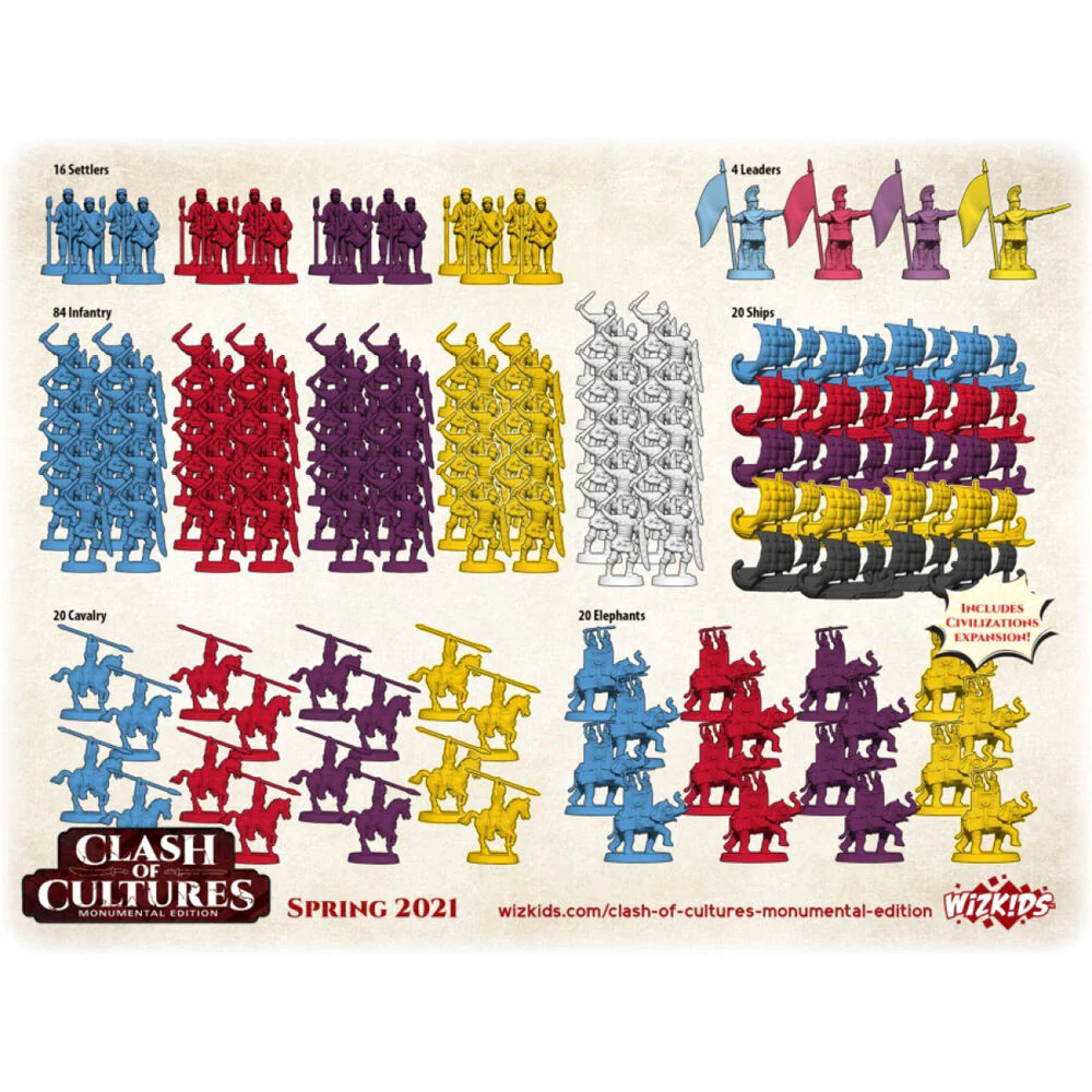 Clash of Cultures Monumental Edition Tabletop Board Game 14y+ - Image 9