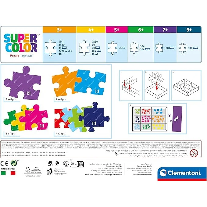 Clementoni 10 in 1 Puzzle Animal Friends - Image 5