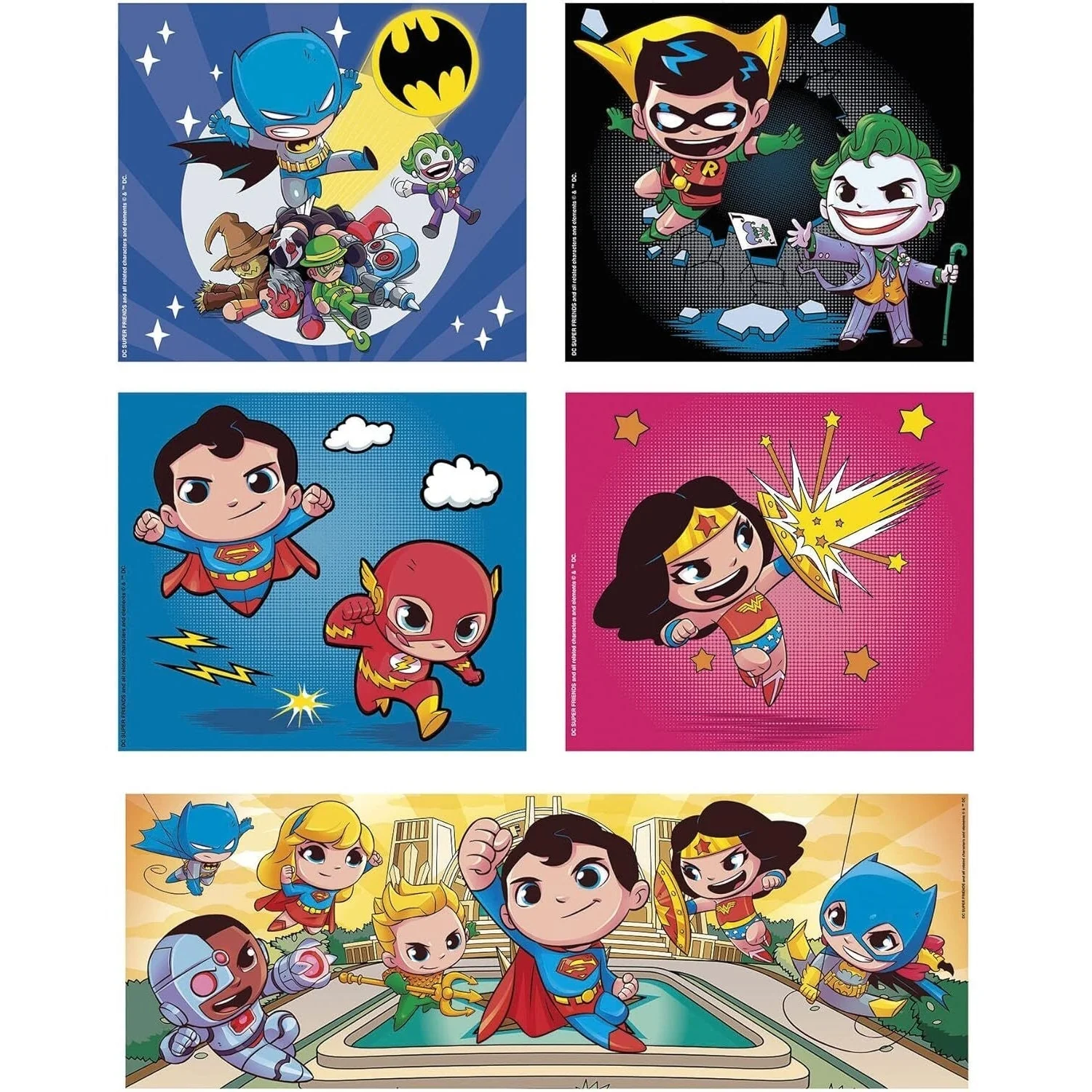 Clementoni 10 in 1 Puzzle DC Comics - Image 3