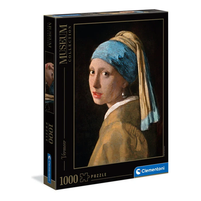 Clementoni 1000-Pieces Girl with Pearl Earring Puzzle - Image 5
