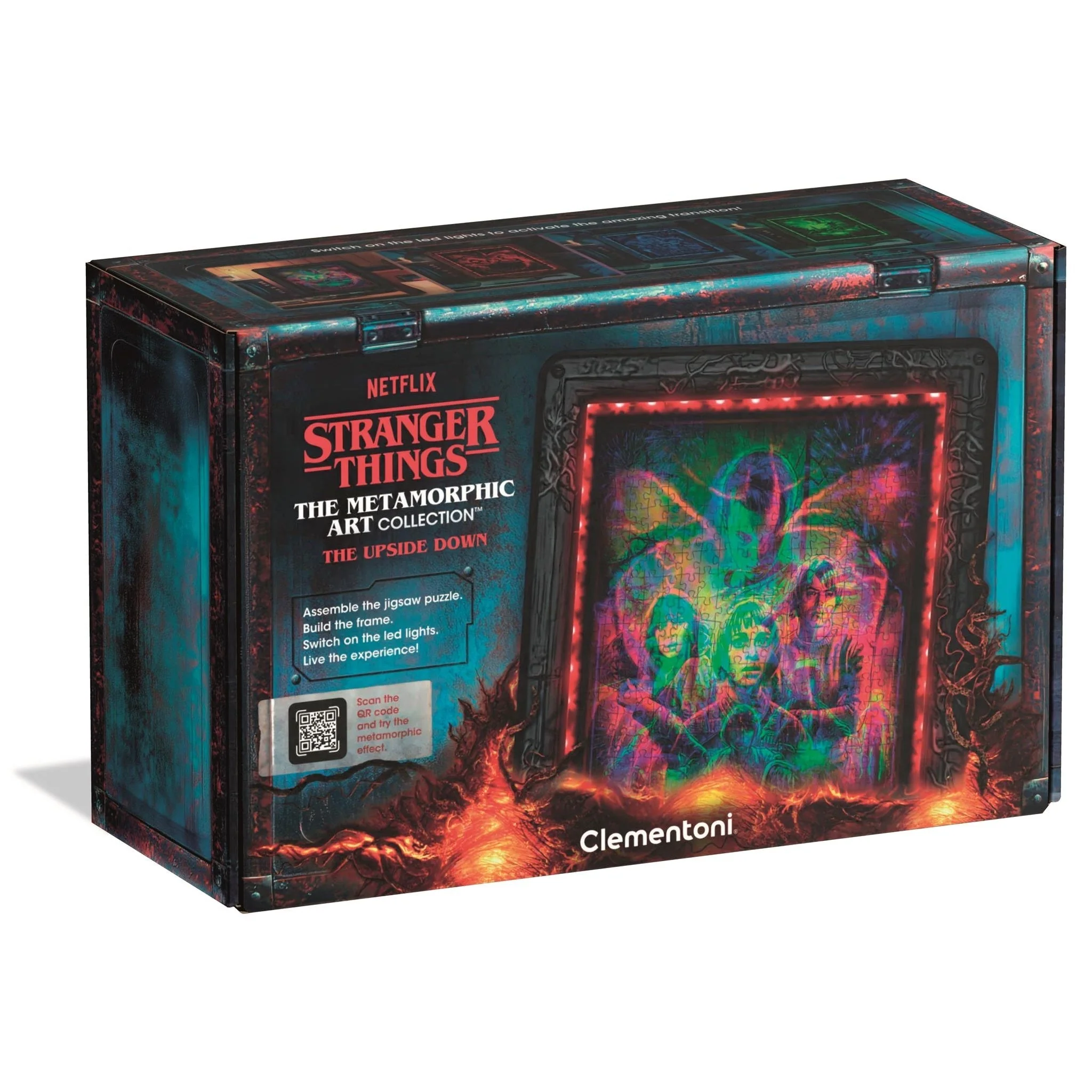 Clementoni Metamorphic Art Collection Electronic Art Stranger Things - The Upside Down - Image 5