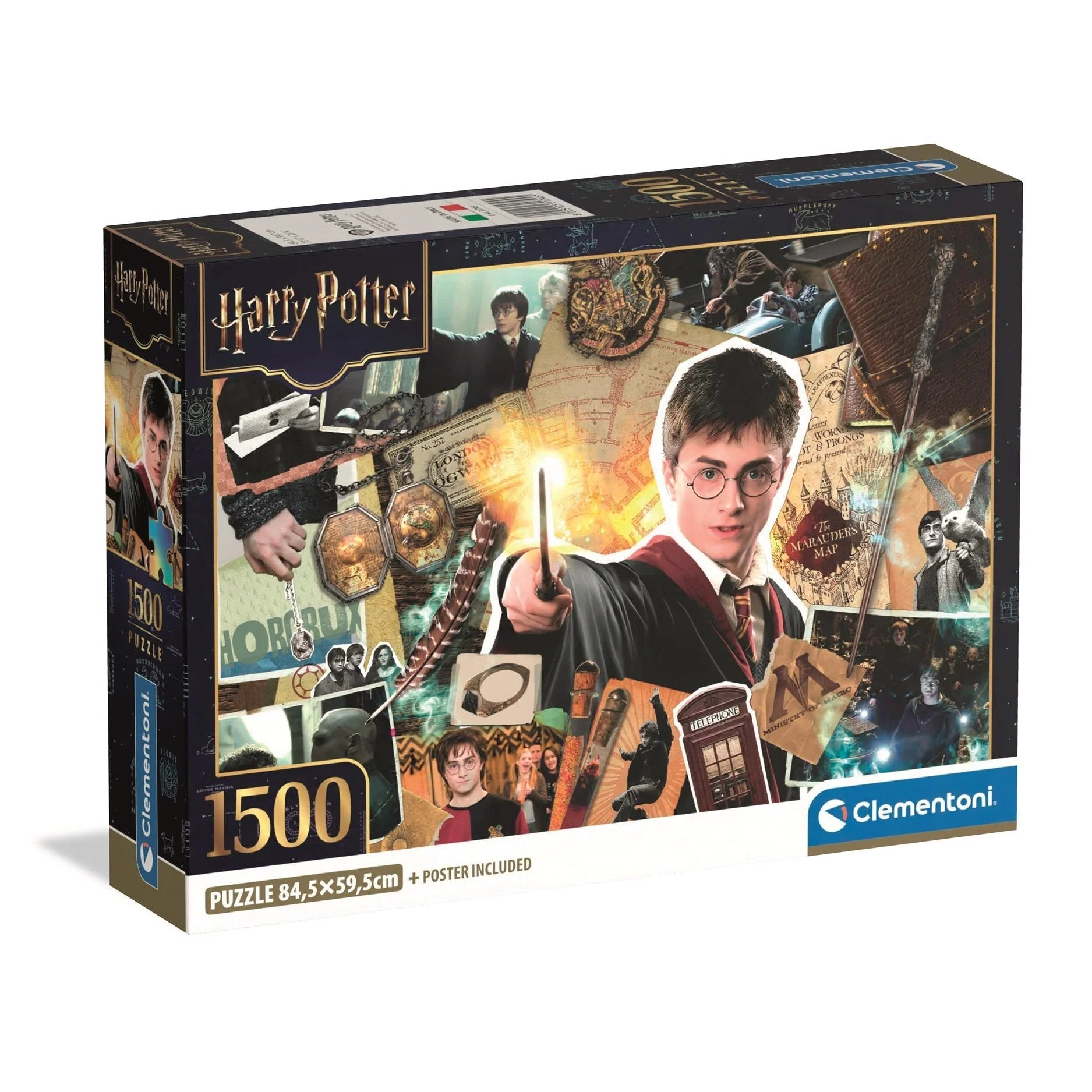 Clementoni Puzzle Harry Potter Wand 1,500 Pieces