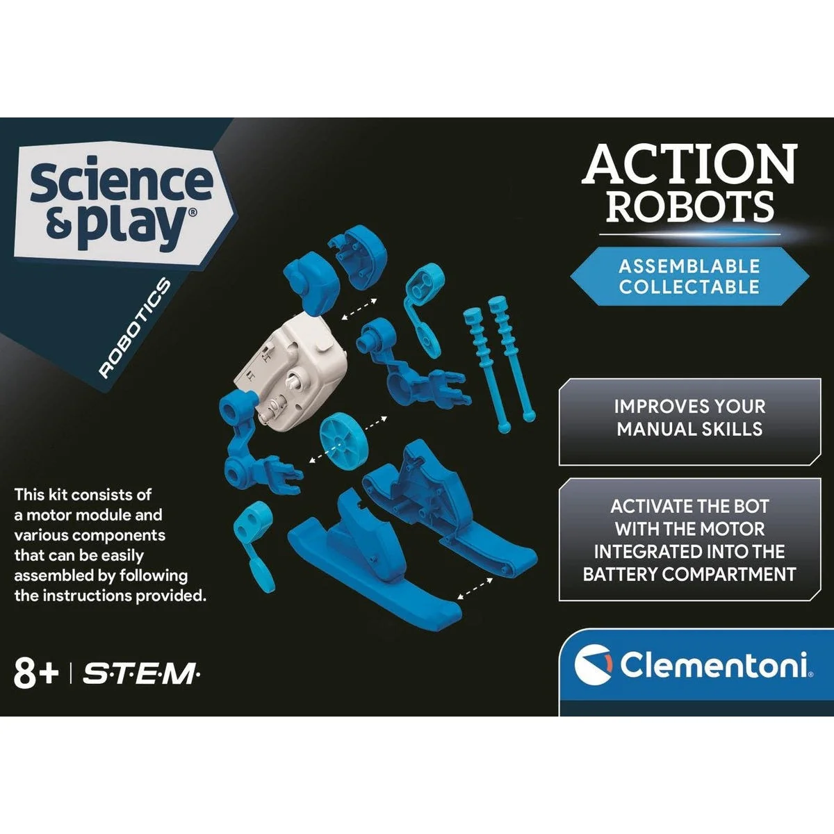 Clementoni Robots - Sports Skier Toy - Image 5