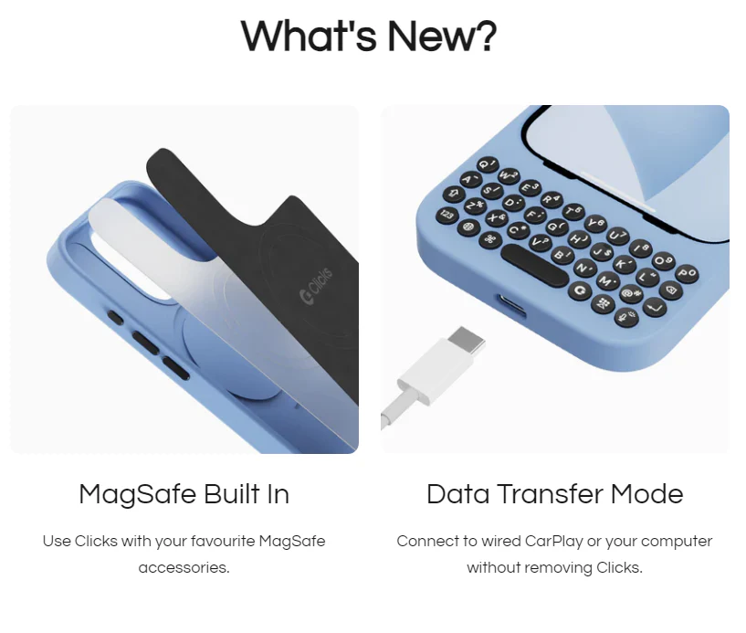 Clicks Keyboard for iPhone 16 Pro Max (Onyx) - Image 9