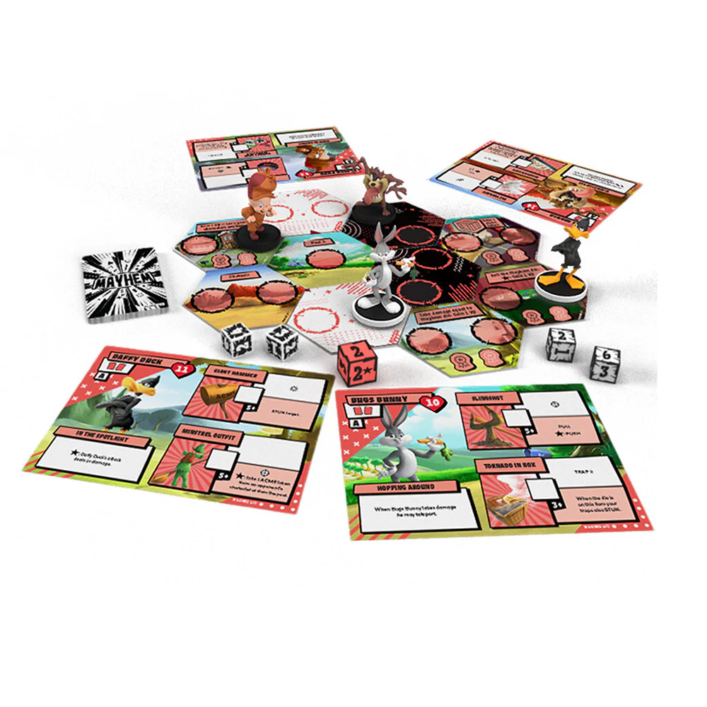 Cmon Looney Tunes Mayhem Board Game - Image 4