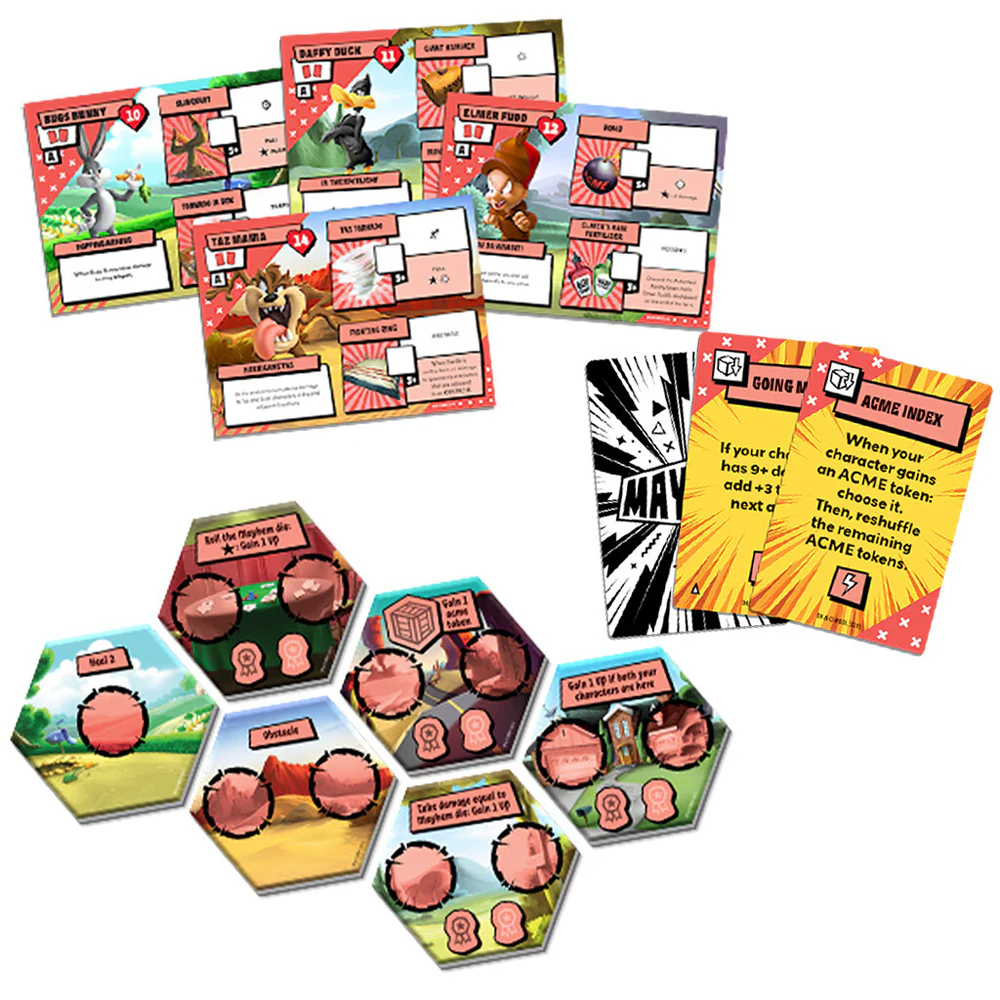 Cmon Looney Tunes Mayhem Board Game - Image 5