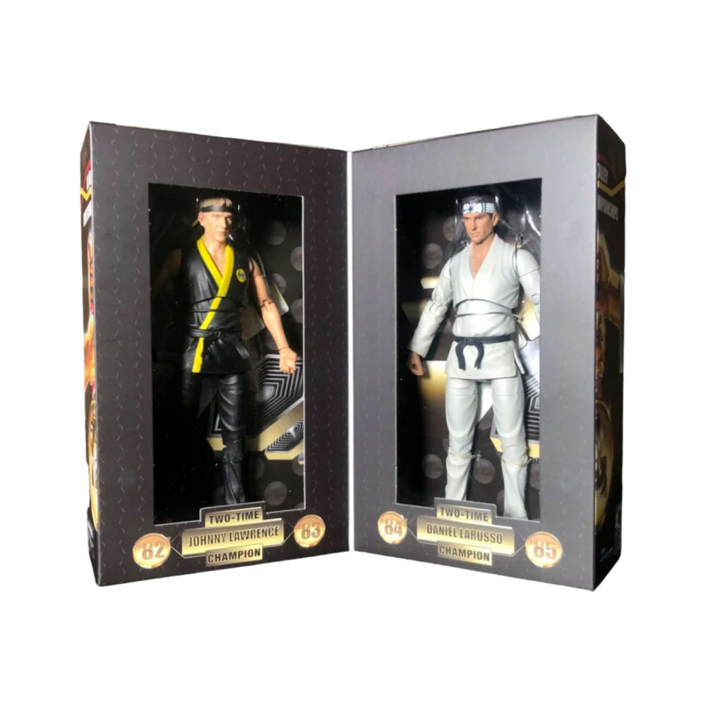Cobra Kai Johnny & Daniel Retro Action Figure Set 2-Pieces