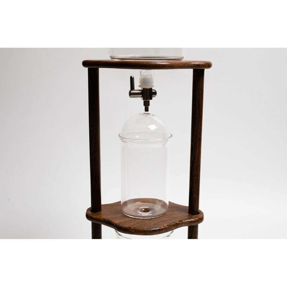 Coffee Culture 350ml Cold Drip Glass Brewing Coffee Maker with Wooden Stand - Image 3