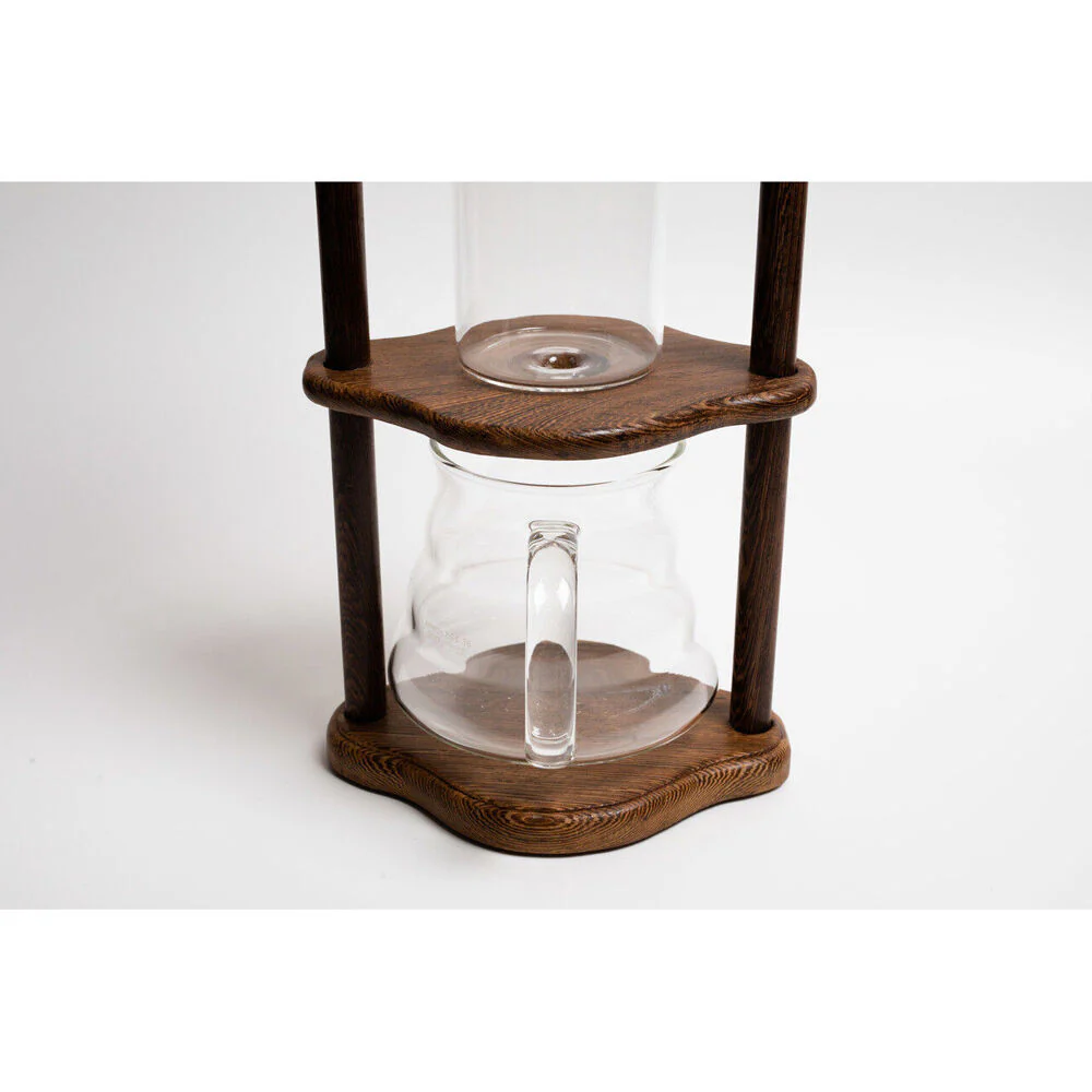 Coffee Culture 350ml Cold Drip Glass Brewing Coffee Maker with Wooden Stand - Image 4