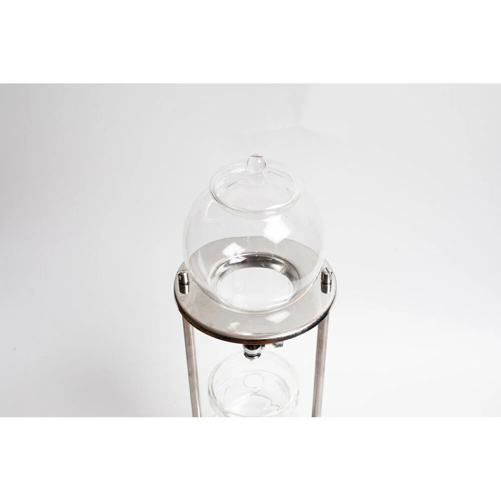 Coffee Culture 600ml Cold Drip Glass Coffee Maker with Steel Frame Stand Clear - Image 2