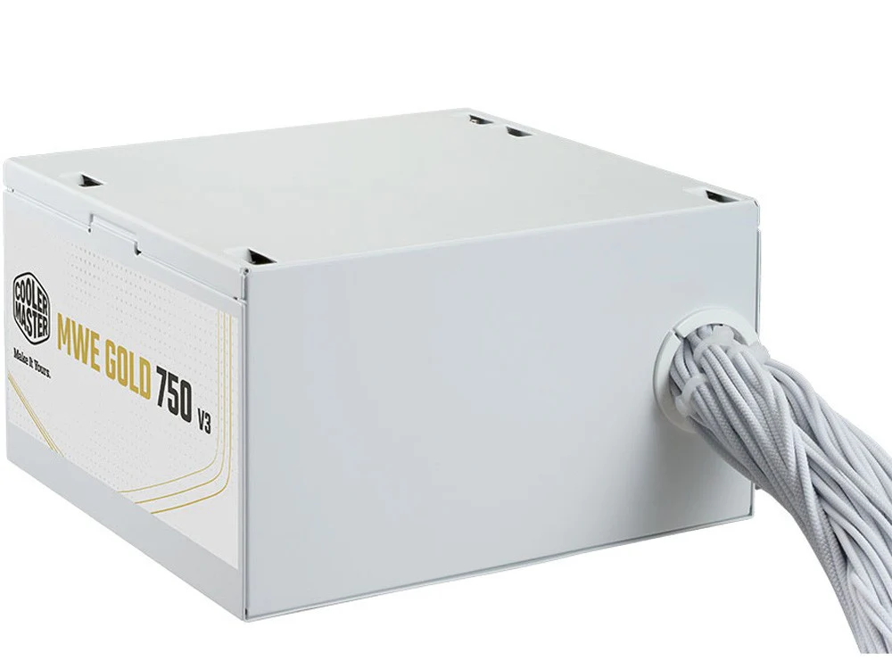 Cooler Master MWE Gold V3 750W ATX 3.1 Power Supply - White Edition - Image 3
