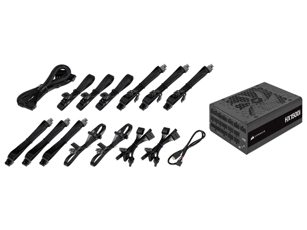 Corsair 1500W 80+ Platinum Fully Modular ATX 2.52 Power Supply (CP-9020255-AU) - Image 7