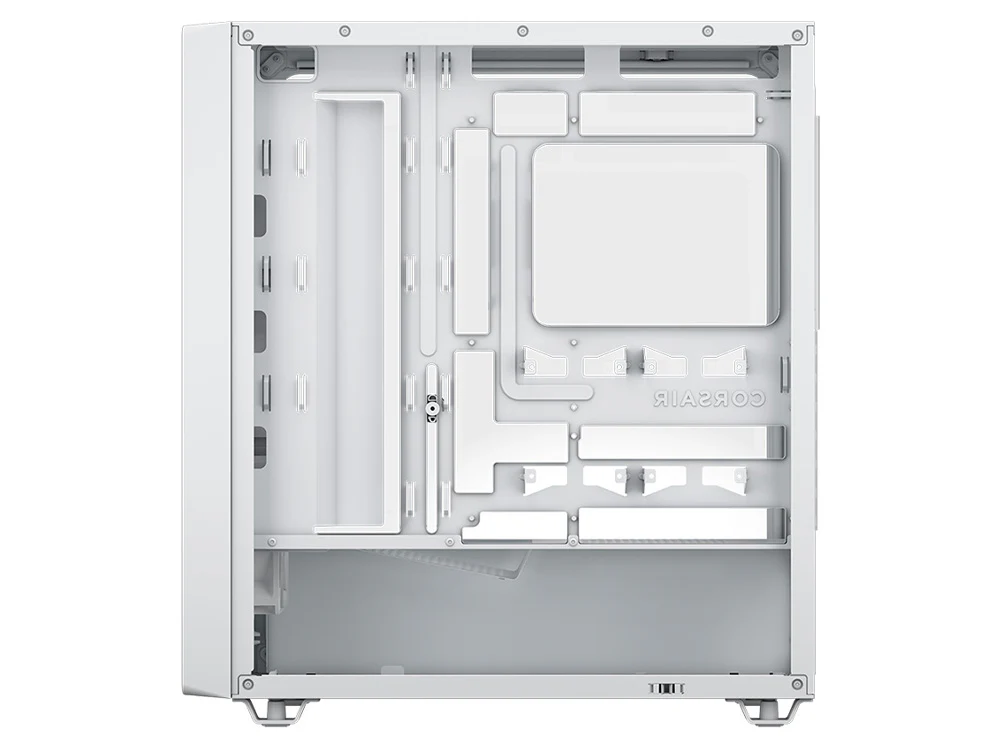 Corsair 3200D RS Tempered Glass Mid-Tower Case (White) - Image 4