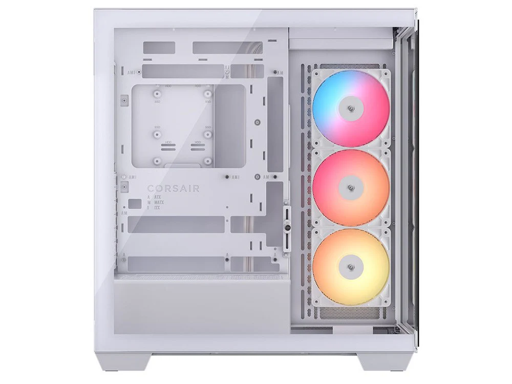 Corsair 3500X RS-R ARGB Tempered Glass Mid-Tower Case - White - Image 6