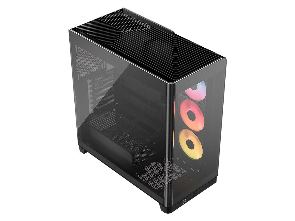 Corsair FRAME 4500X RS-R ARGB Panoramic Glass Mid-Tower Case - Black - Image 7