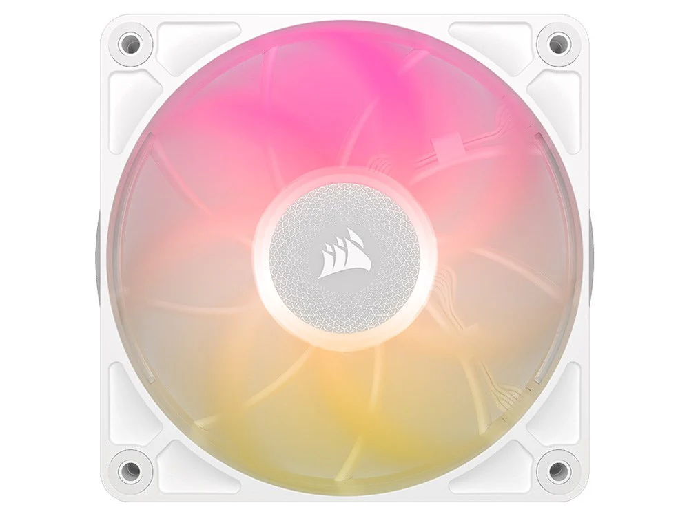 Corsair iCUE LINK RX120 MAX RGB 120mm PWM Thick Fans - White (3-Pack) - Image 3