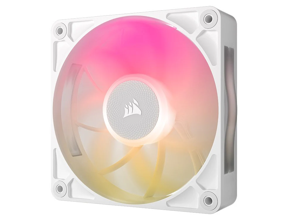 Corsair iCUE LINK RX120 MAX RGB 120mm PWM Thick Fans - White (3-Pack) - Image 4