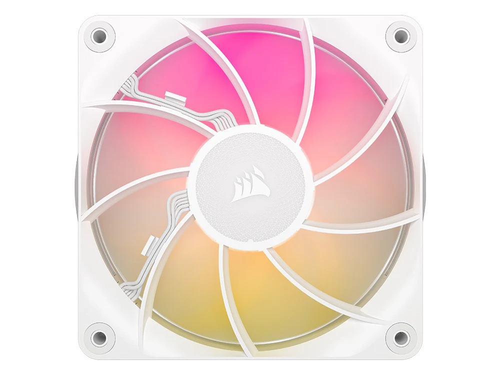 Corsair iCUE LINK RX120 MAX RGB 120mm PWM Thick Fans - White (3-Pack) - Image 5