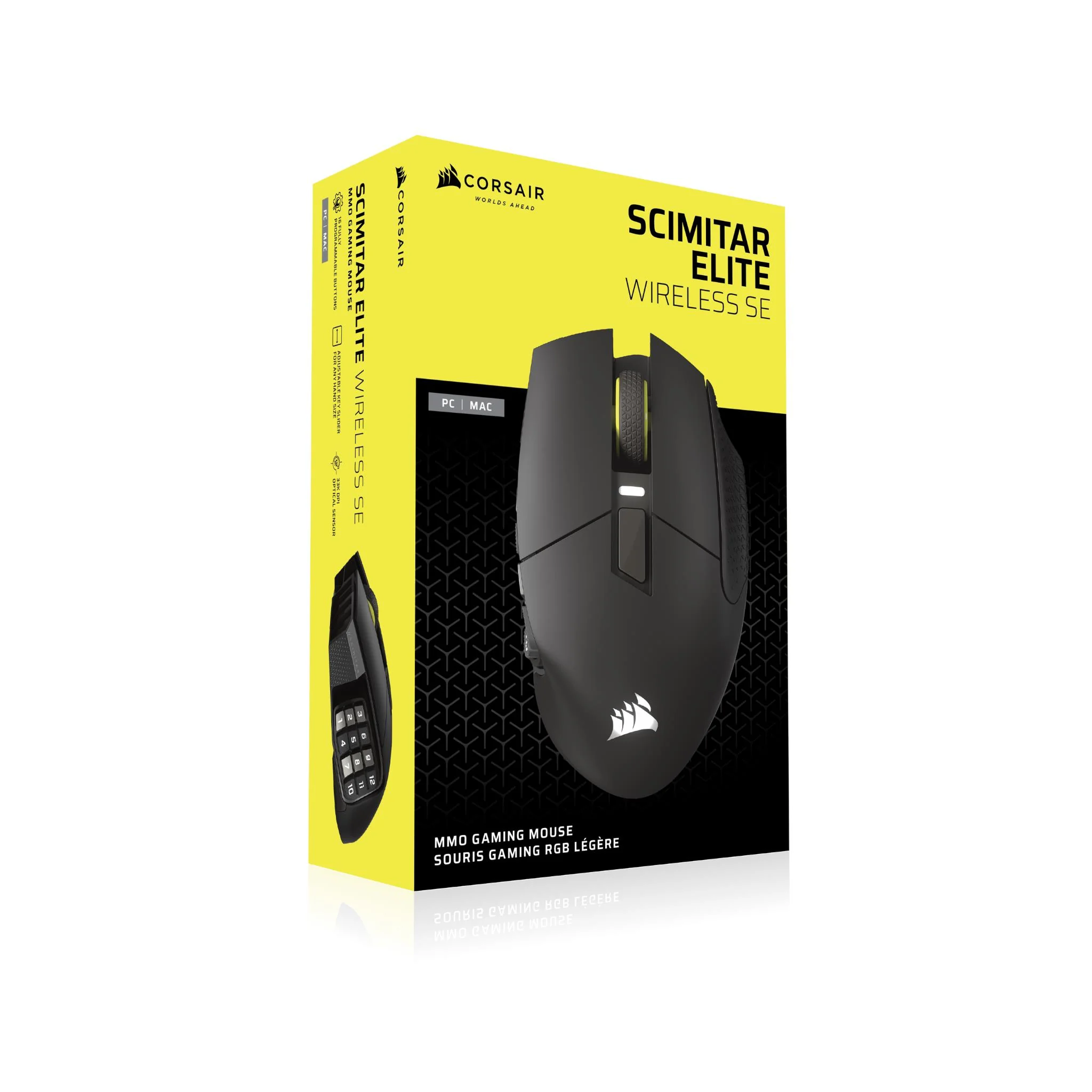 Corsair Scimitar Elite Wireless Se MMO Gaming Mouse (Gun Metal) - Image 14